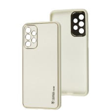 Чохол для Samsung Galaxy A23 Leather Xshield white