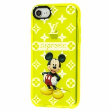 Чохол для iPhone 7 / 8 / SE 20 Neon print Міккі Маус supreme