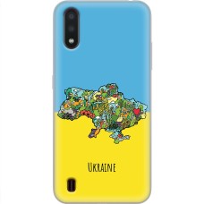 Чохол для Samsung Galaxy A01 (A015) MixCase патротичні Ukraine