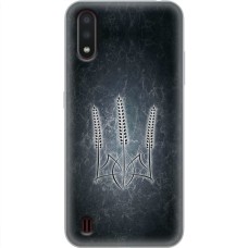 Чохол для Samsung Galaxy A01 (A015) MixCase патротичні Тризуб з пшениці