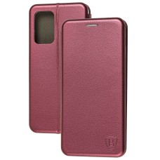 Чохол книжка Premium для Samsung Galaxy A52 бордовий