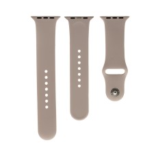 Ремінець для Apple Watch 42-44mm Band Silikone Two - Piece lavender
