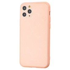 Чохол для iPhone 11 Pro glass LV персиковий
