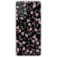 Чохол для Samsung Galaxy A13 (A135) MixCase квіти на чорному