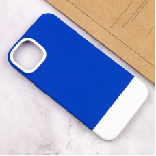 Чохол для iPhone 12/12 Pro Bichromatic navy blue/white