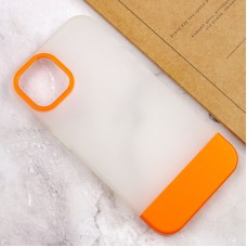 Чохол для iPhone 13 Bichromatic matte/orange