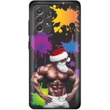 Чохол для Samsung Galaxy A13 (A135) MixCase Новий рік бодібілдер