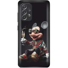 Чохол для Samsung Galaxy A13 (A135) MixCase Новий рік гламурний Міккі
