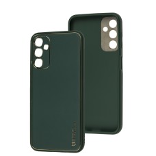 Чохол для Samsung Galaxy A14 Leather Xshield army green