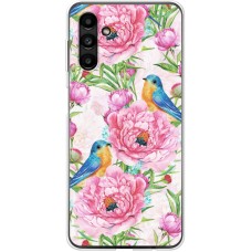 Чохол для Samsung Galaxy A14 MixCase Birds and Flowers
