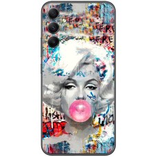 Чохол для Samsung Galaxy A14 MixCase графіті Мерилін Монро