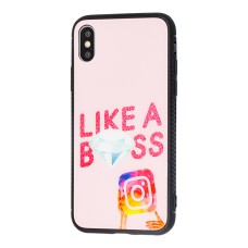 Чохол My style для iPhone X / Xs Like a boss"