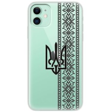 Чохол для iPhone 11 MixCase патріотичні орнамент тризуба і вишиванки 
