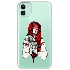 Чохол для iPhone 12 MixCase патріотичні сумна українка