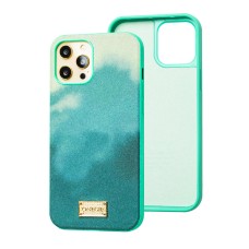 Чохол для iPhone 12 Pro Max Gif Wave style зелений