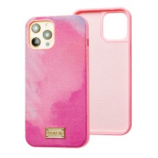 Чохол для iPhone 12 Pro Max Gif Wave style рожевий