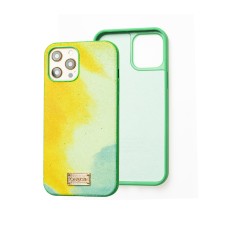 Чохол для iPhone 12 Pro Max Gif Wave style жовтий