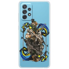Чохол для Samsung Galaxy A13 (A135) MixCase патріотичні військовий