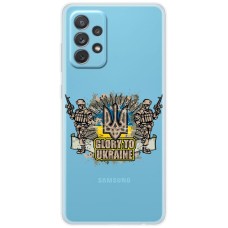 Чохол для Samsung Galaxy A13 (A135) MixCase патріотичні Glory to Ukraine