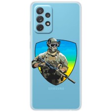 Чохол для Samsung Galaxy A13 (A135) MixCase патріотичні шеврон