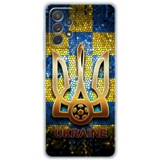 Чохол для Samsung Galaxy A13 (A135) MixCase патріотичні позолочений тризуб