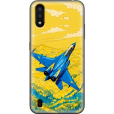 Чохол для Samsung Galaxy A01 (A015) MixCase патріотичні літак