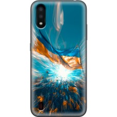 Чохол для Samsung Galaxy A01 (A015) MixCase патріотичні Прапор України