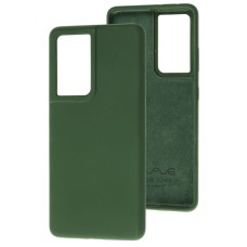 Чохол для Samsung Galaxy S21 Ultra (G998) Wave Full cyprus green