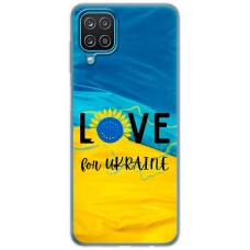 Чохол для Samsung Galaxy A12 / M12 MixCase патріотичні love Ukraine