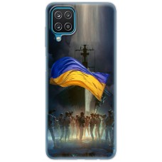 Чохол для Samsung Galaxy A12 / M12 MixCase патріотичні палити ворога