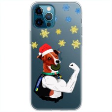Чохол для iPhone 13 Pro MixCase Новий рік новорічний Патрон