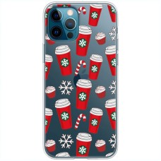Чохол для iPhone 13 Pro MixCase Новий рік зимова кава