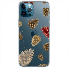Чохол для iPhone 13 Pro MixCase Новий рік ялинові шишки