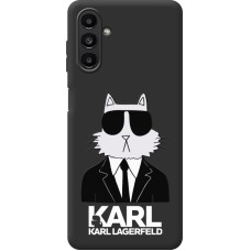 Чохол для Samsung Galaxy A14 MixCase Cat in Black