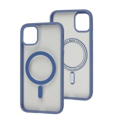Чохол для iPhone 11 Berlia Color MagSafe new blue