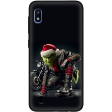 Чохол для Samsung Galaxy A10 (A105) MixCase Новий рік Грінч байкер