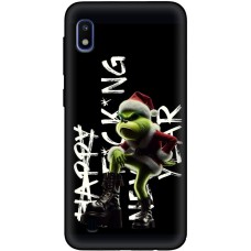 Чохол для Samsung Galaxy A10 (A105) MixCase Новий рік сумний Грінч