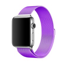Ремінець для Apple Watch Milanese Loop 42mm / 44mm фіолетовий