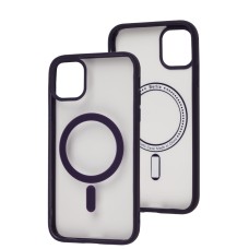 Чохол для iPhone 15 Berlia Color MagSafe deep purple