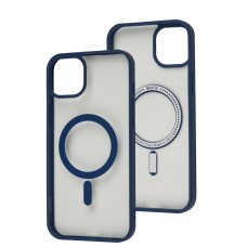 Чохол для iPhone 15 Plus Berlia Color MagSafe blue