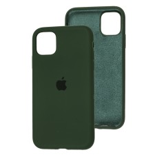 Чохол для iPhone 11 Silicone Full cyprus green