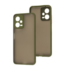 Чохол для Xiaomi Poco X5 / Note 12 5G LikGus Totu camera protect хакі