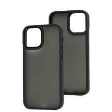 Чохол для iPhone 12/12 Pro Metal Bezel чорний
