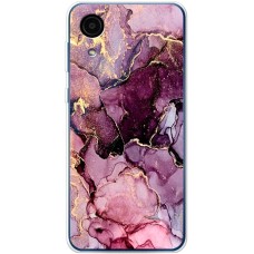 Чохол для Samsung Galaxy A03 Core (A032) MixCase мармур рожевий