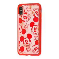Чохол для iPhone Xs Max Mickey Mouse ретро червоний