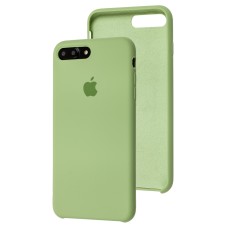 Чохол Silicone для iPhone 7 Plus / 8 Plus case салатовий