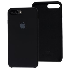 Чохол Silicone для iPhone 7 Plus / 8 Plus case чорний