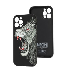 Чохол для iPhone 12 Pro WAVE neon x luxo Wild lion