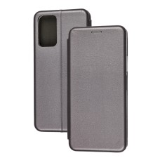 Чохол книжка Premium для Xiaomi Redmi Note 10 Pro / 10 Pro Max сірий