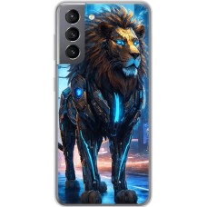 Чохол для Samsung Galaxy S21 (G991) MixCase різні механічний лев